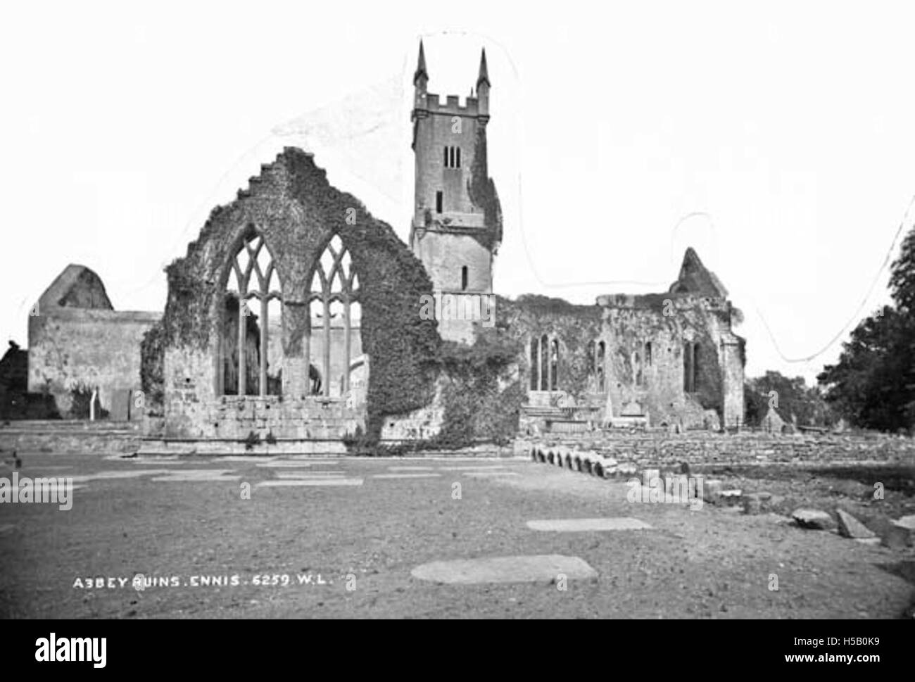 Abbey, Ruine, Ennis, Clare Stockfoto