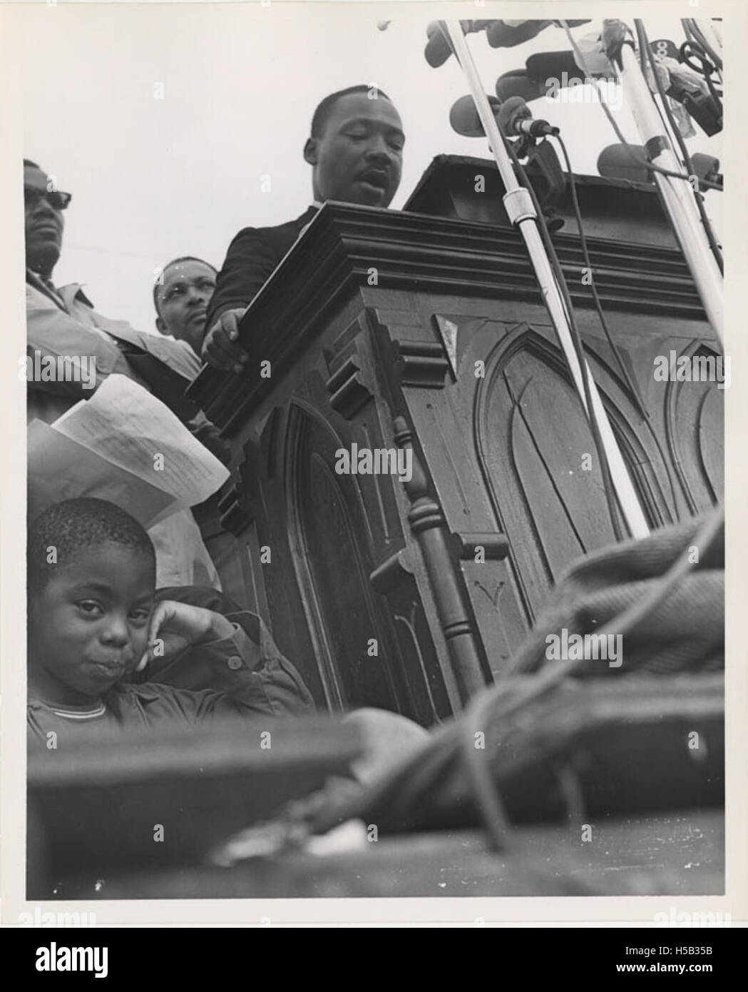 Martin Luther King, Jr. Montgomery März anlässlich Stockfoto