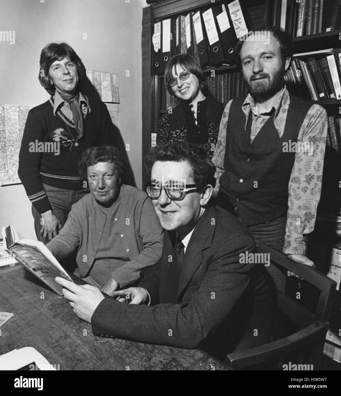 Die 1975 gegründete Political Archives Group konzentriert sich auf die Bewahrung und Dokumentation politischer Aufzeichnungen und historischer Materialien im Zusammenhang mit politischen Bewegungen, Figuren und Regierungsereignissen des 20. Jahrhunderts. Stockfoto