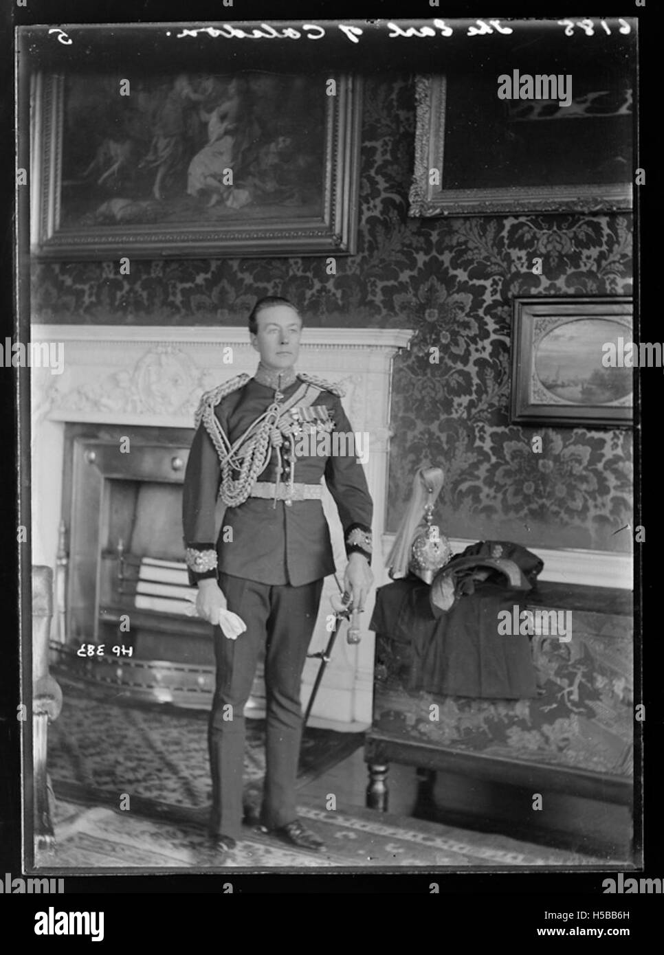 Der Titel Earl of Caledon wird von einer prominenten Persönlichkeit der britischen Aristokratie gehalten. Der dritte Earl of Caledon war eine Schlüsselfigur in britischen politischen und sozialen Kreisen während seiner Zeit und beeinflusste verschiedene Aspekte der britischen Gesellschaft. Stockfoto