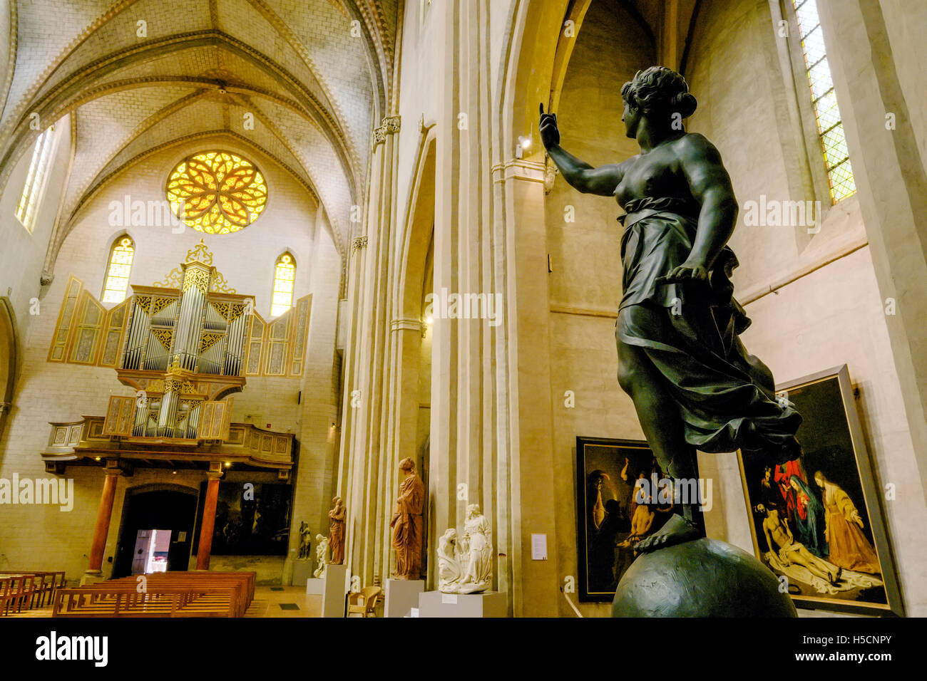 Kirche im Museum Augustins, Toulouse, Frankreich Stockfoto