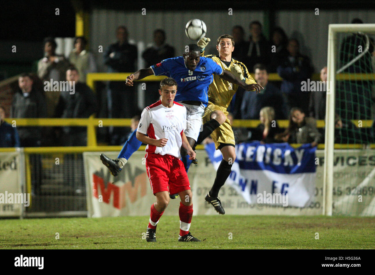 Aveley Vs Billericay Town - Essex Senior Cup-Finale im Schiff Lane, Thurrock FC - 04.11.11 Stockfoto