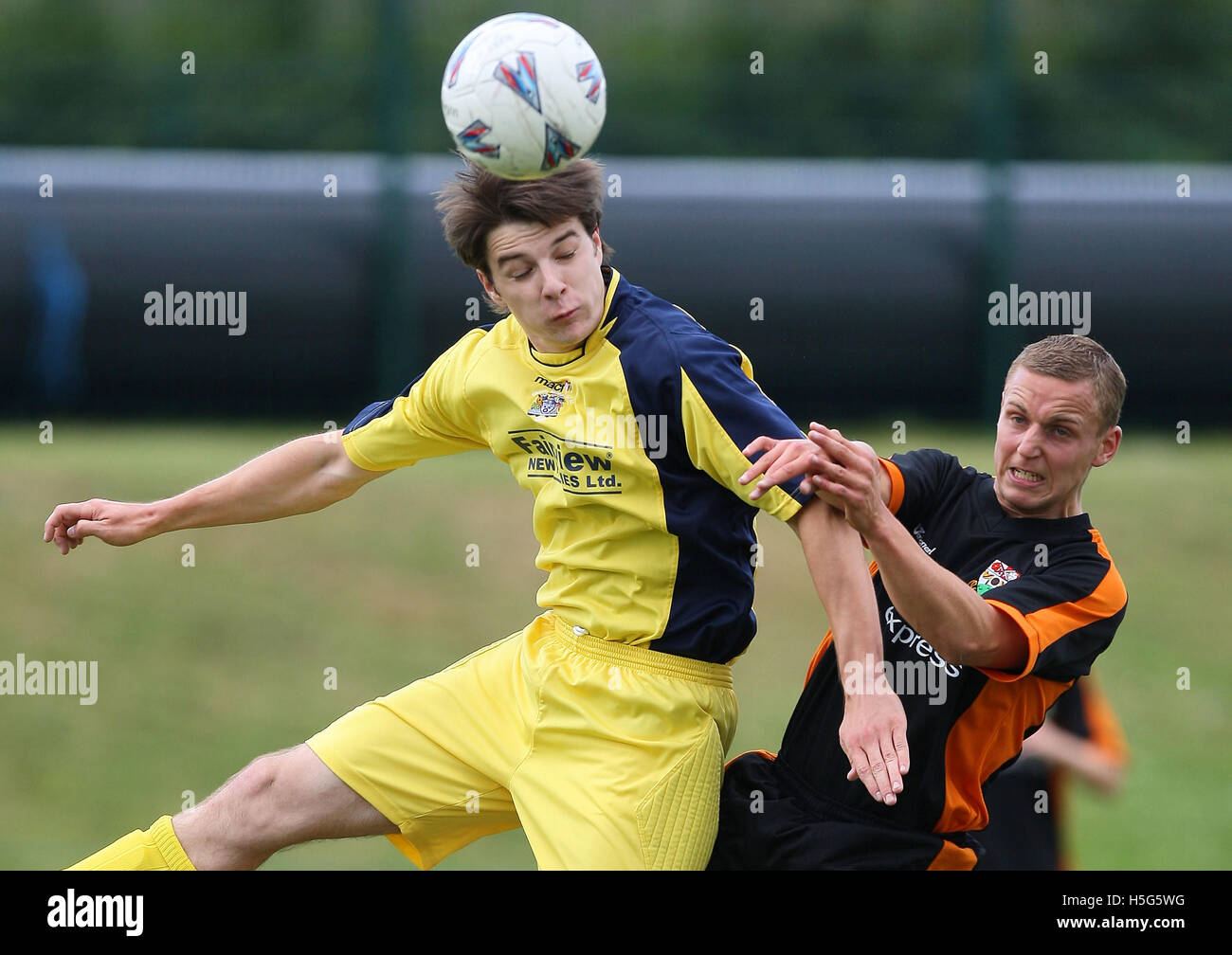 Grays Athletic Vs Barnet --Pre Season Friendly Football an der Akademie, Loughton - 07.09.09. Stockfoto