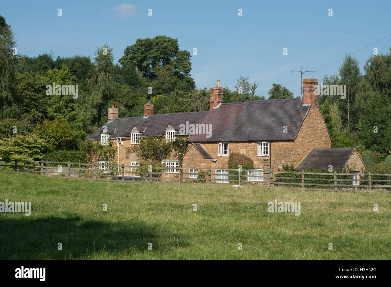 Wohnimmobilien, Ilmington, Warwickshire, England, UK Stockfoto