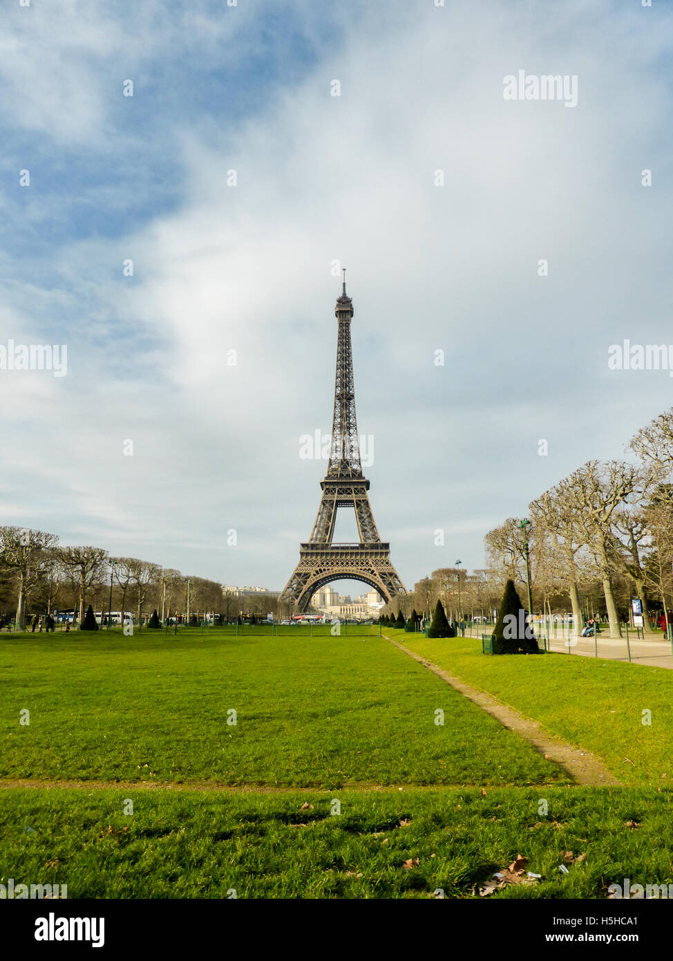 Eiffelturm, Wahrzeichen von Paris. Frankreich Stockfoto