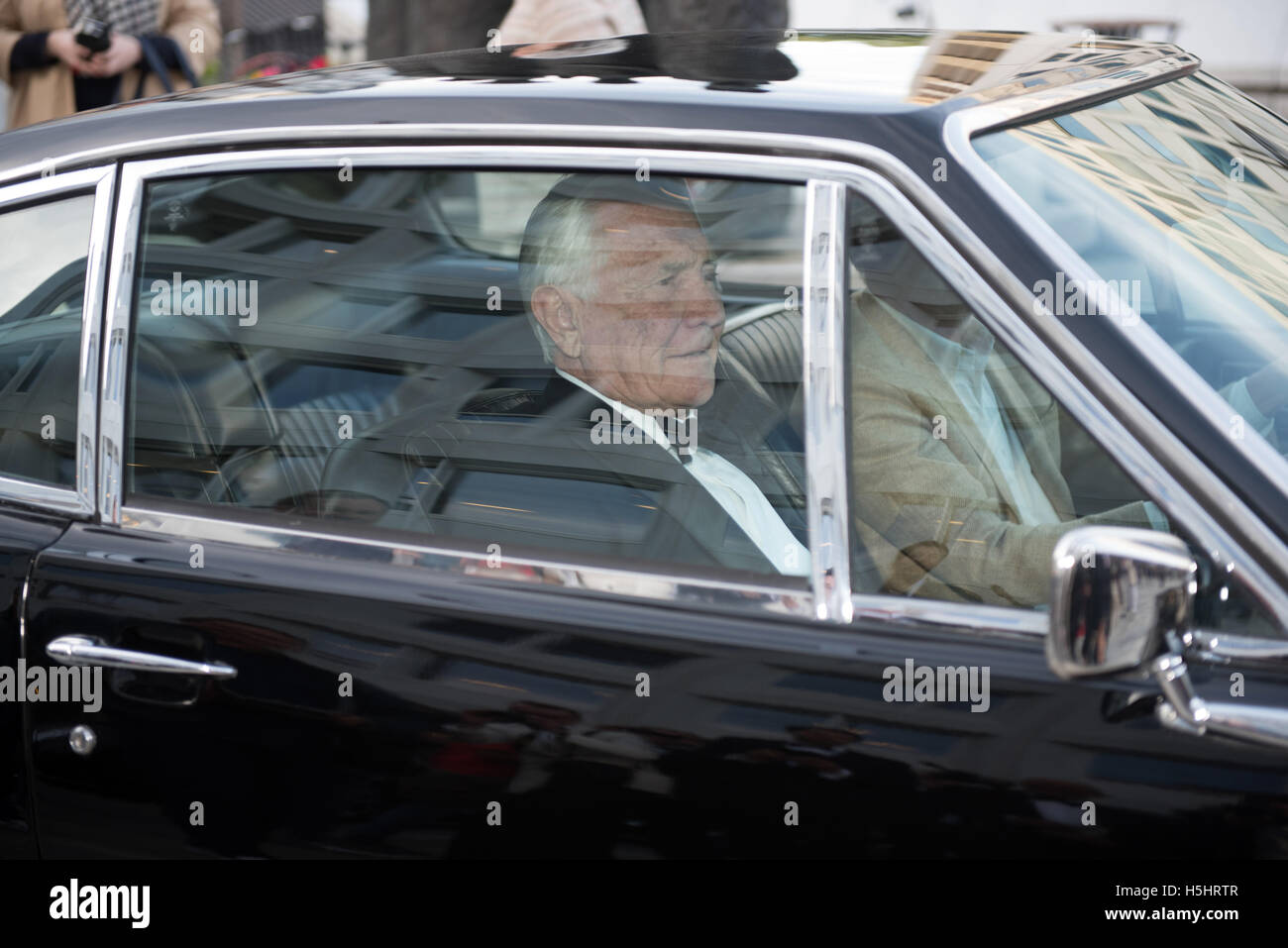 Australischen James-Bond-Darsteller George Lazenby. Stockfoto