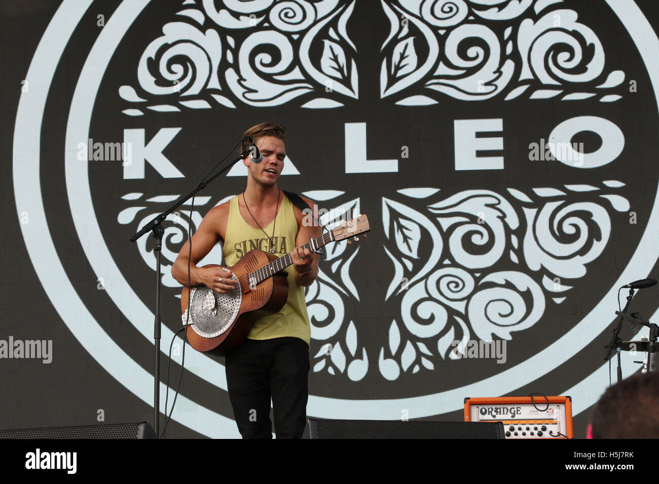 Jökull Júlíusson von Kaleo führt zu das Leben ist schön Musik Festival