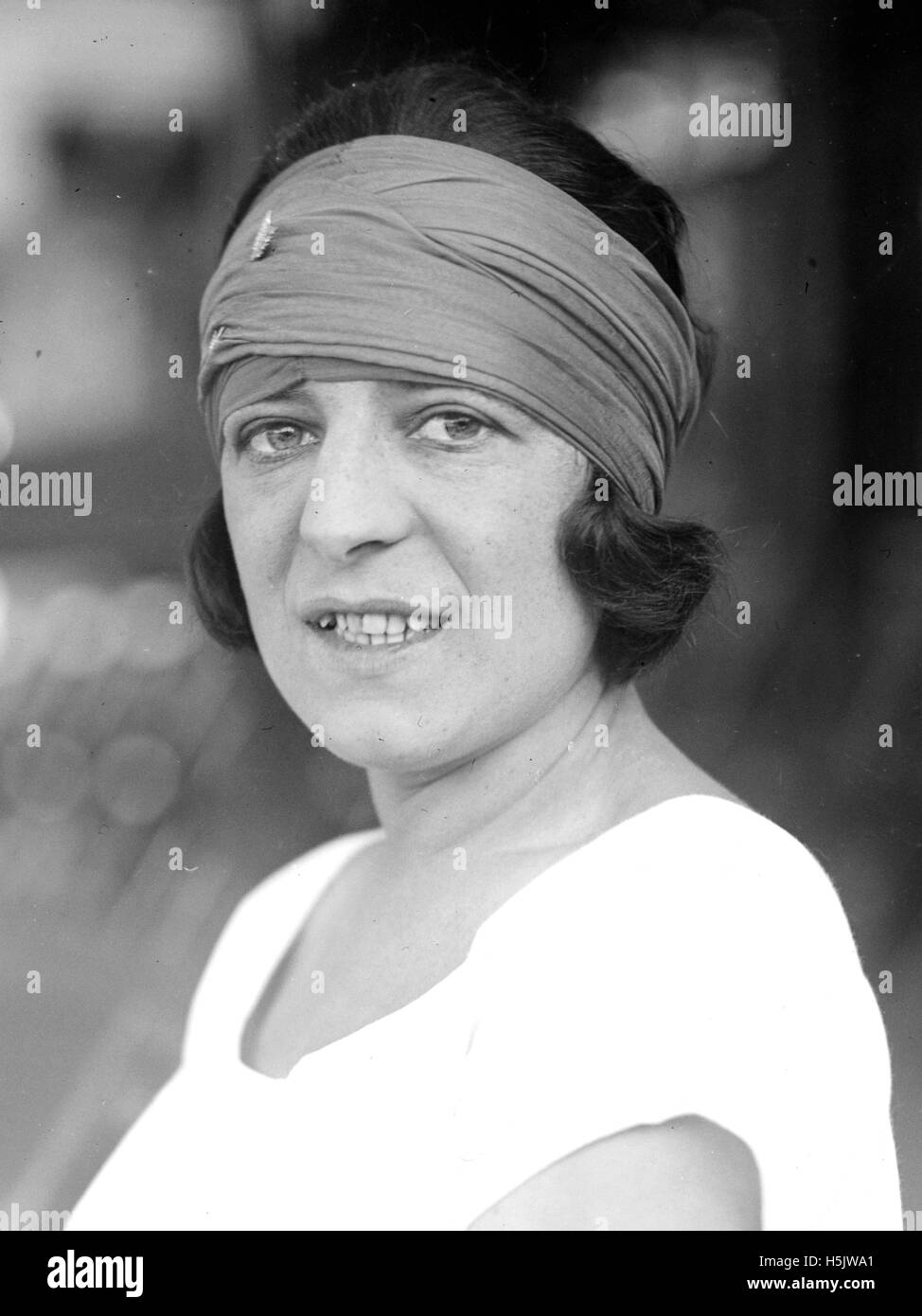 SUZANNE LENGLEN (1899-1938) französischer Tennisspieler Stockfoto
