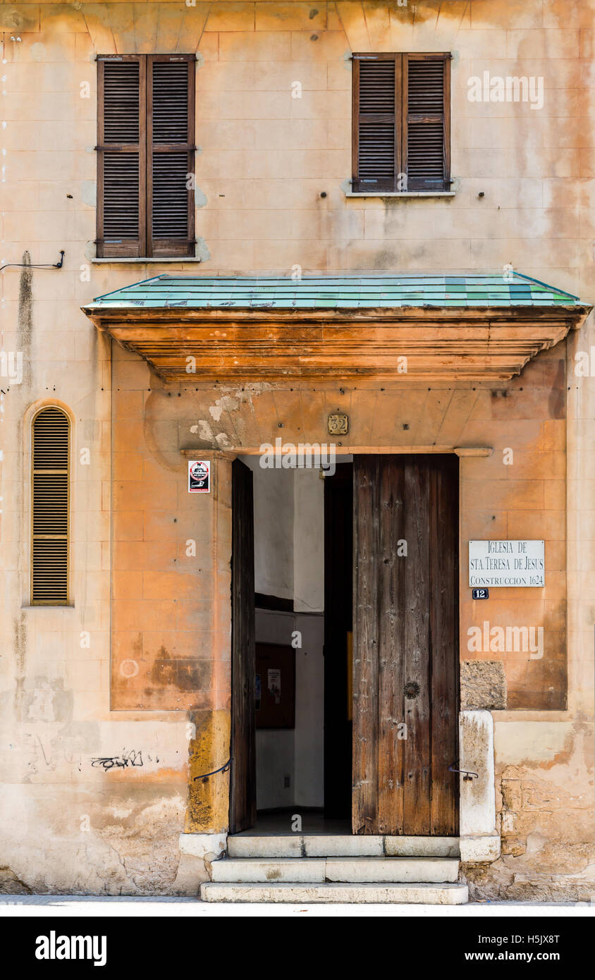 Altbauten in Palma De Mallorca Spanien Stockfoto