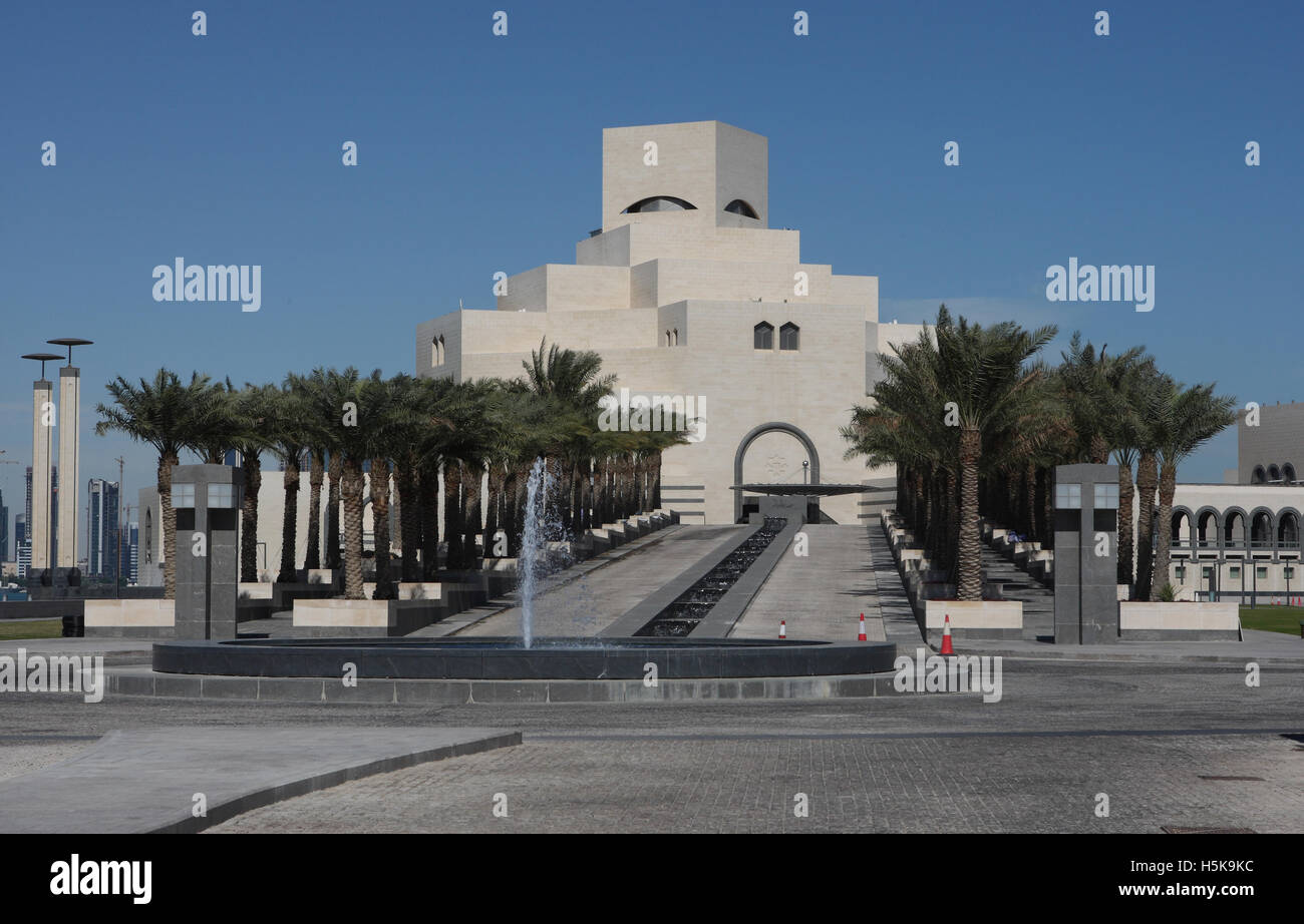 Museum für islamische Kunst, MIA, Doha, Qatar, Nahost Stockfoto