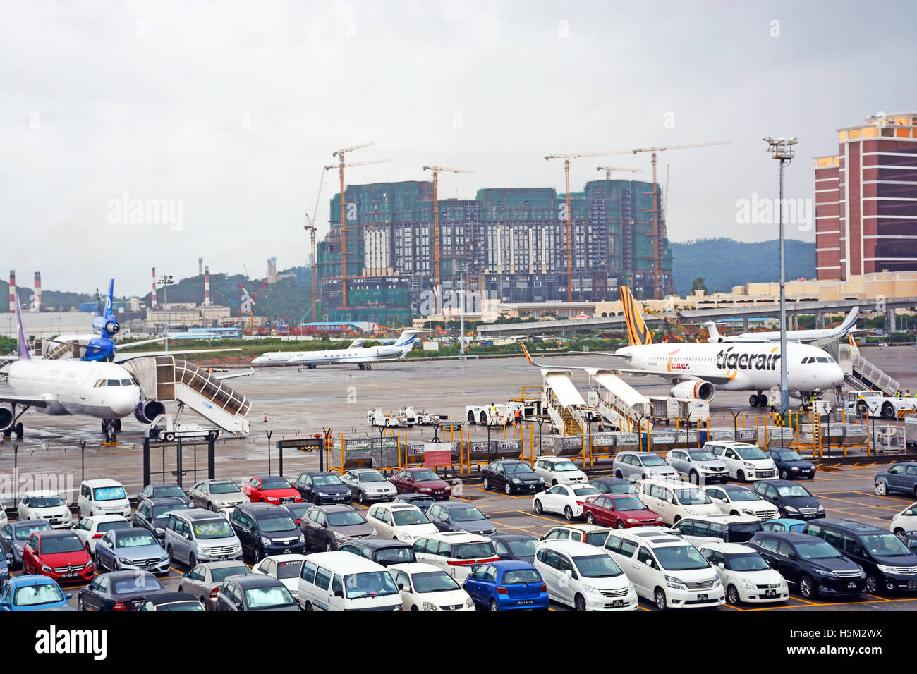 Flughafen Macao Taipa China Stockfoto