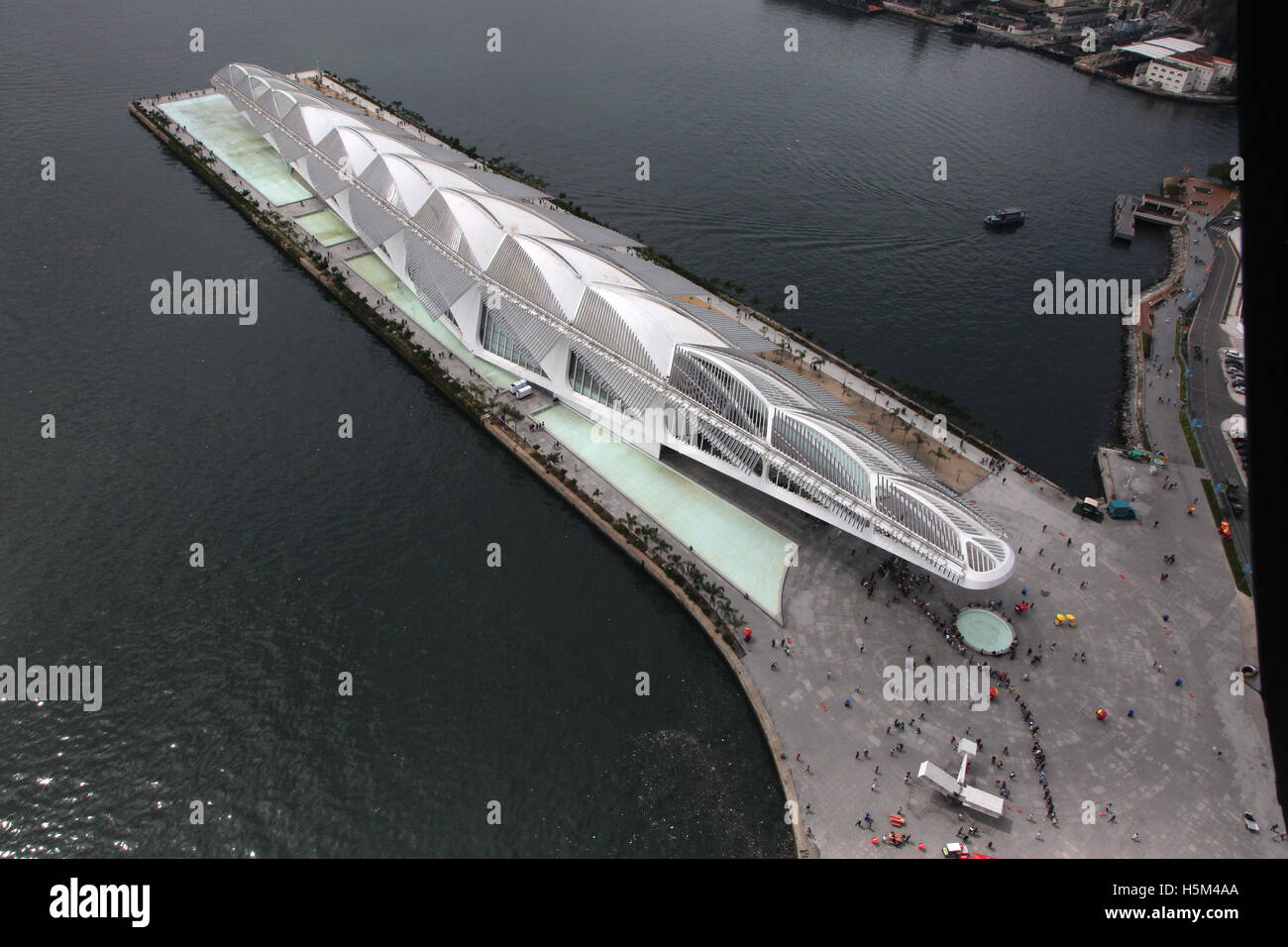 Rio De Janeiro Brasilien 2016 Museum von morgen im Stadtteil Cento Stockfoto