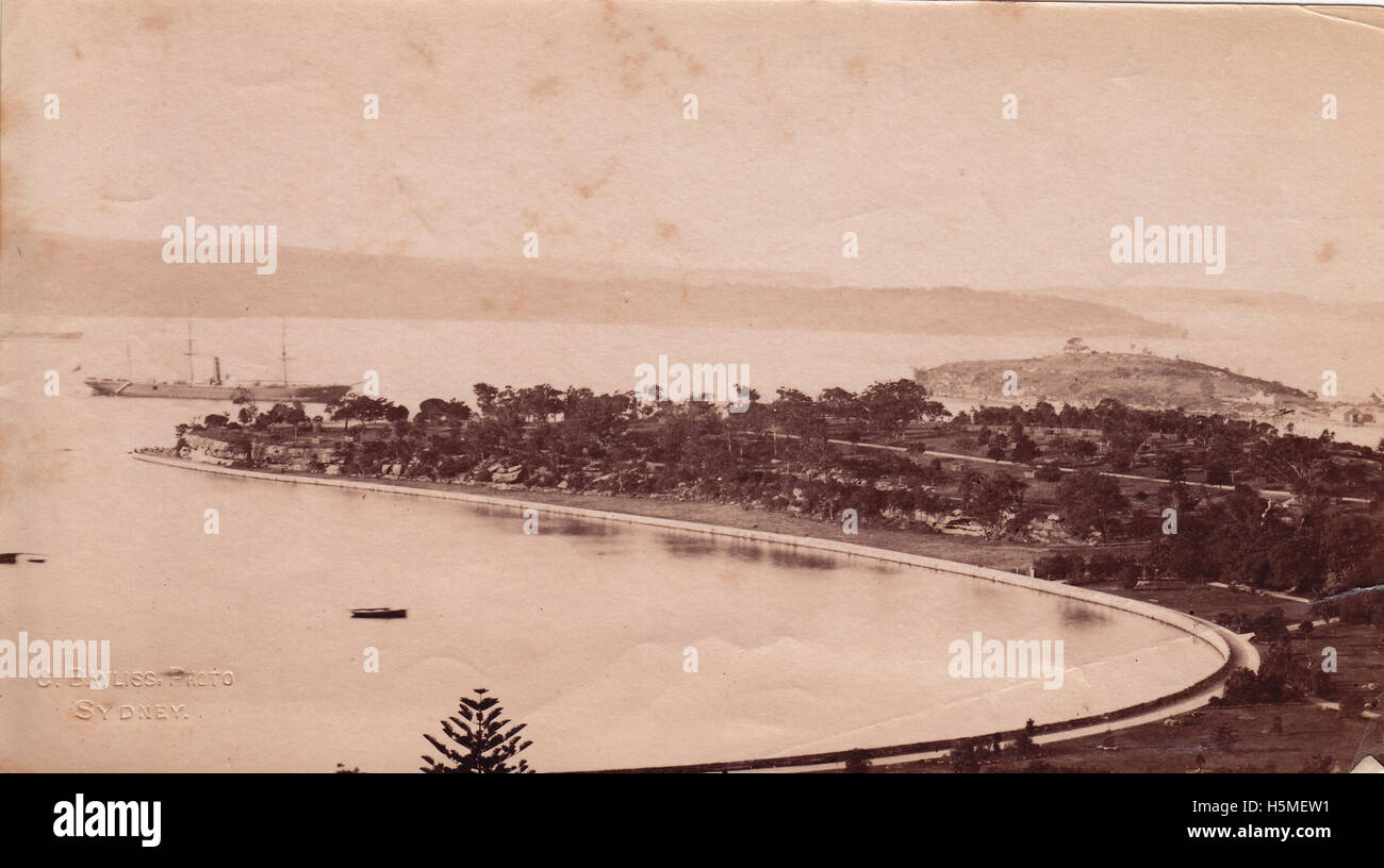 Sydney botanischen Garten - c1882 Stockfoto