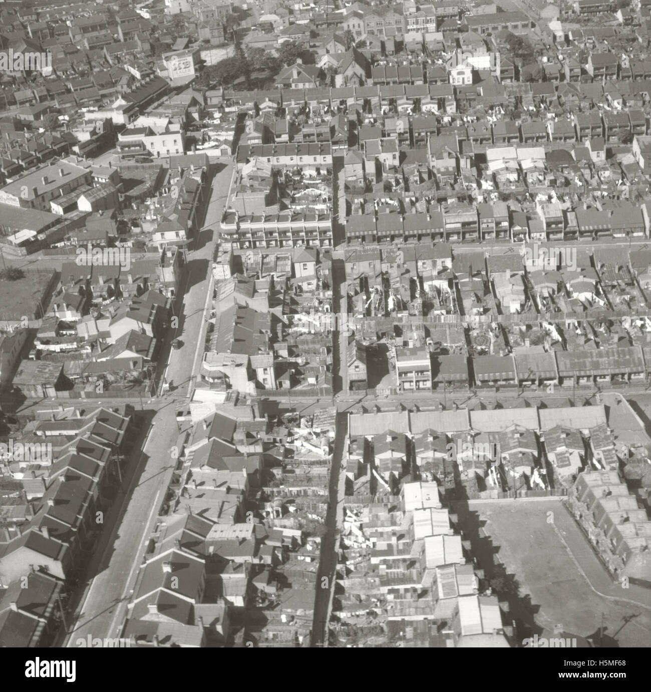 Erskineville & Umgebung - 25. August 1937 Stockfoto