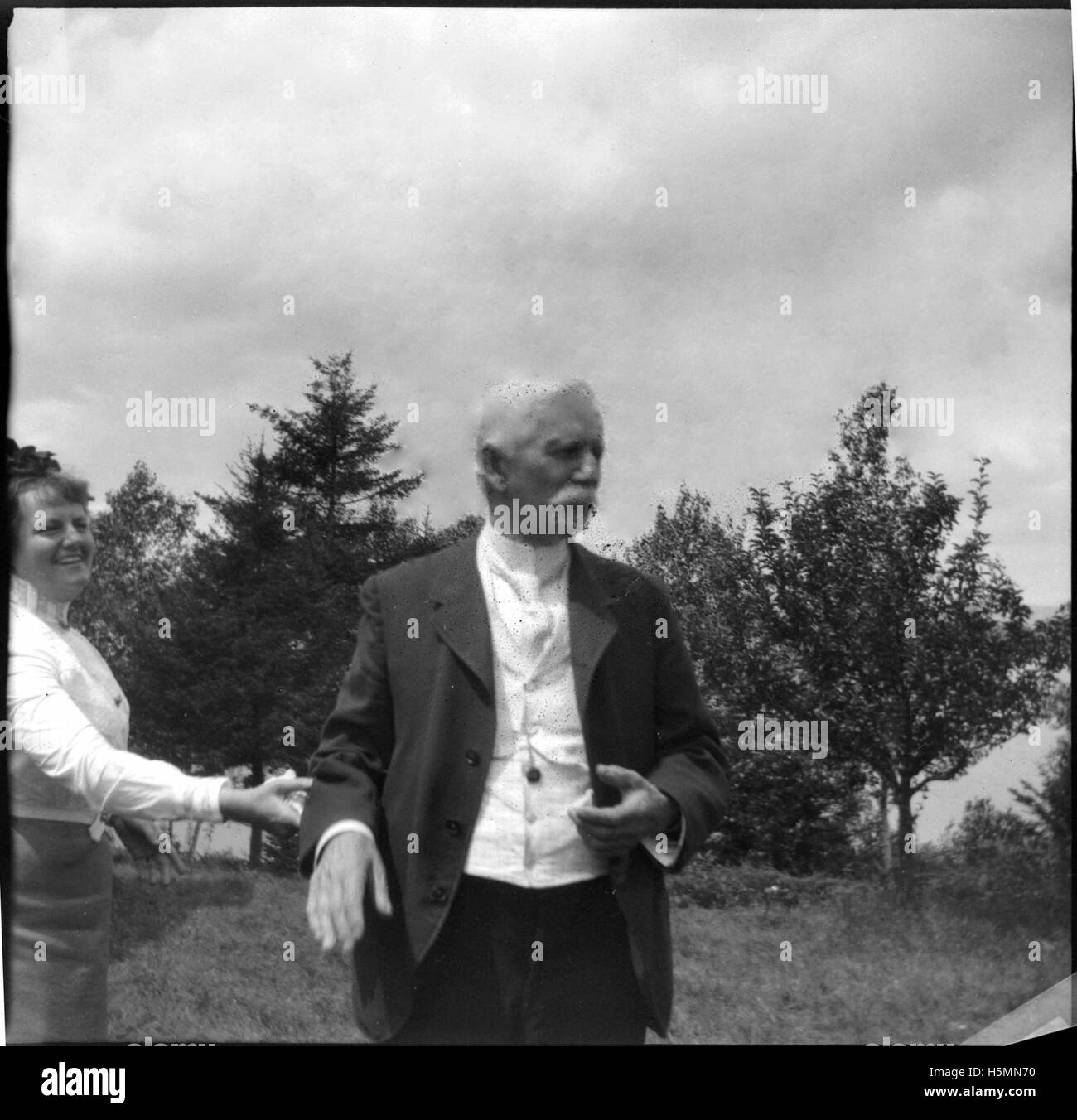 Pater Brown am Lake City im Jahre 1901. Stockfoto