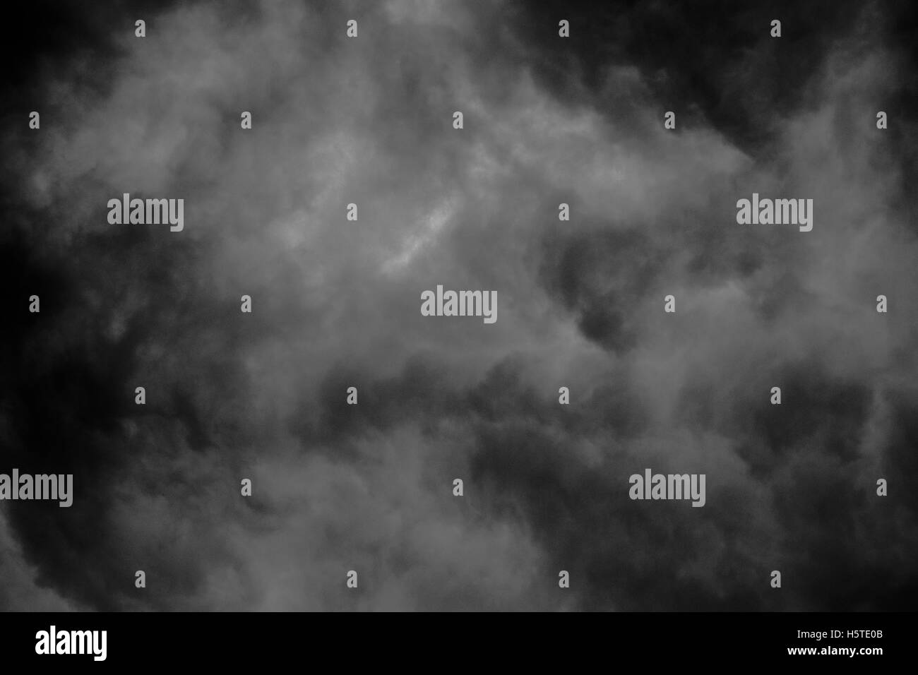 Dunkle Wolken Stockfoto