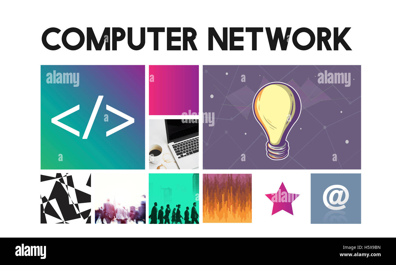 Homepage Website Codierung Computervernetzung Technologiekonzept Stockfoto