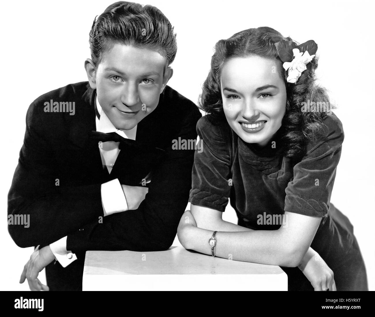CHIP OFF THE OLD BLOCK 1944 Universal Pictures Film mit Ann Blyth und Donald O'Connor Stockfoto