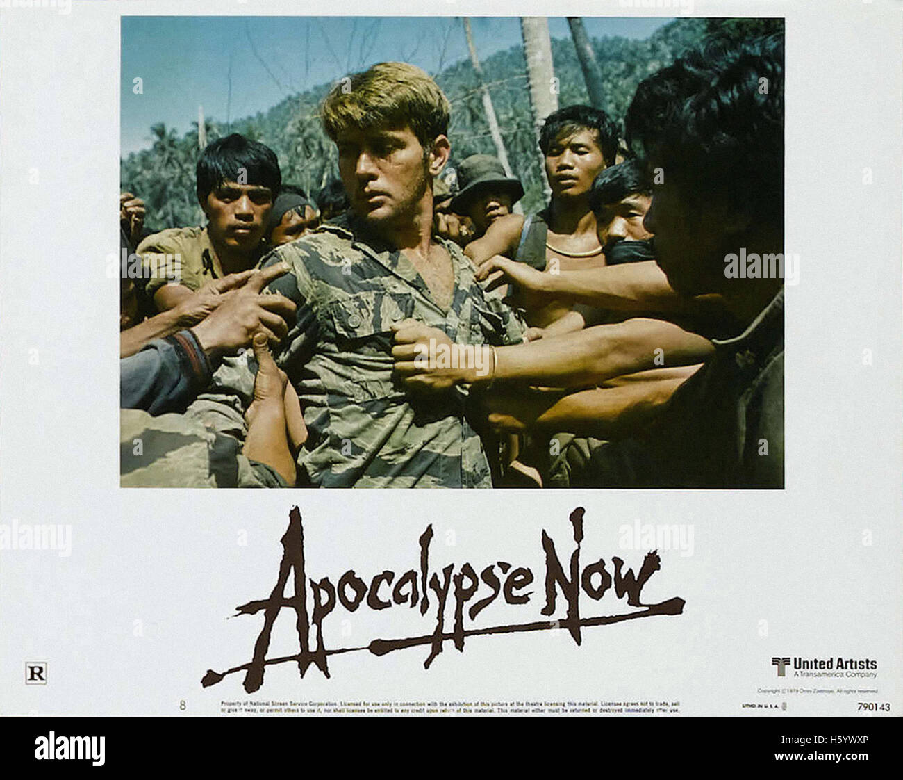 Apocalypse Now - Filmplakat Stockfoto