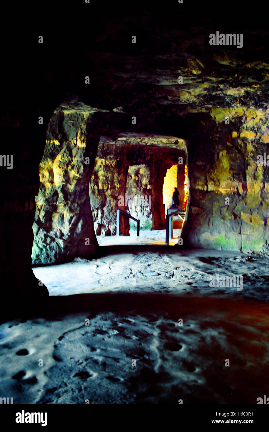 Kasematten, Luxemburg-Stadt, Luxemburg, Europa. Stockfoto