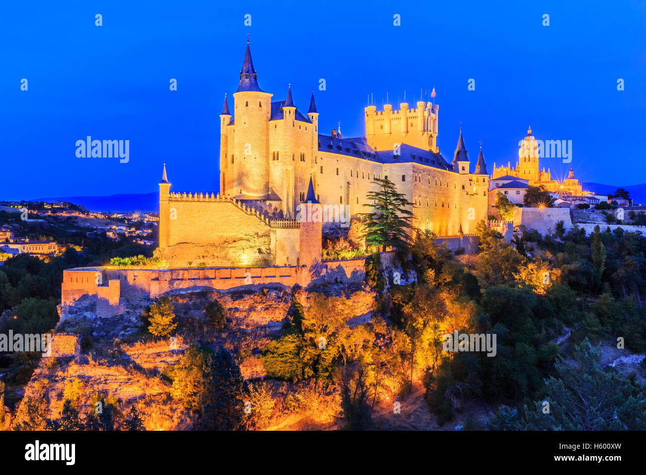 Segovia, Spanien. Stockfoto