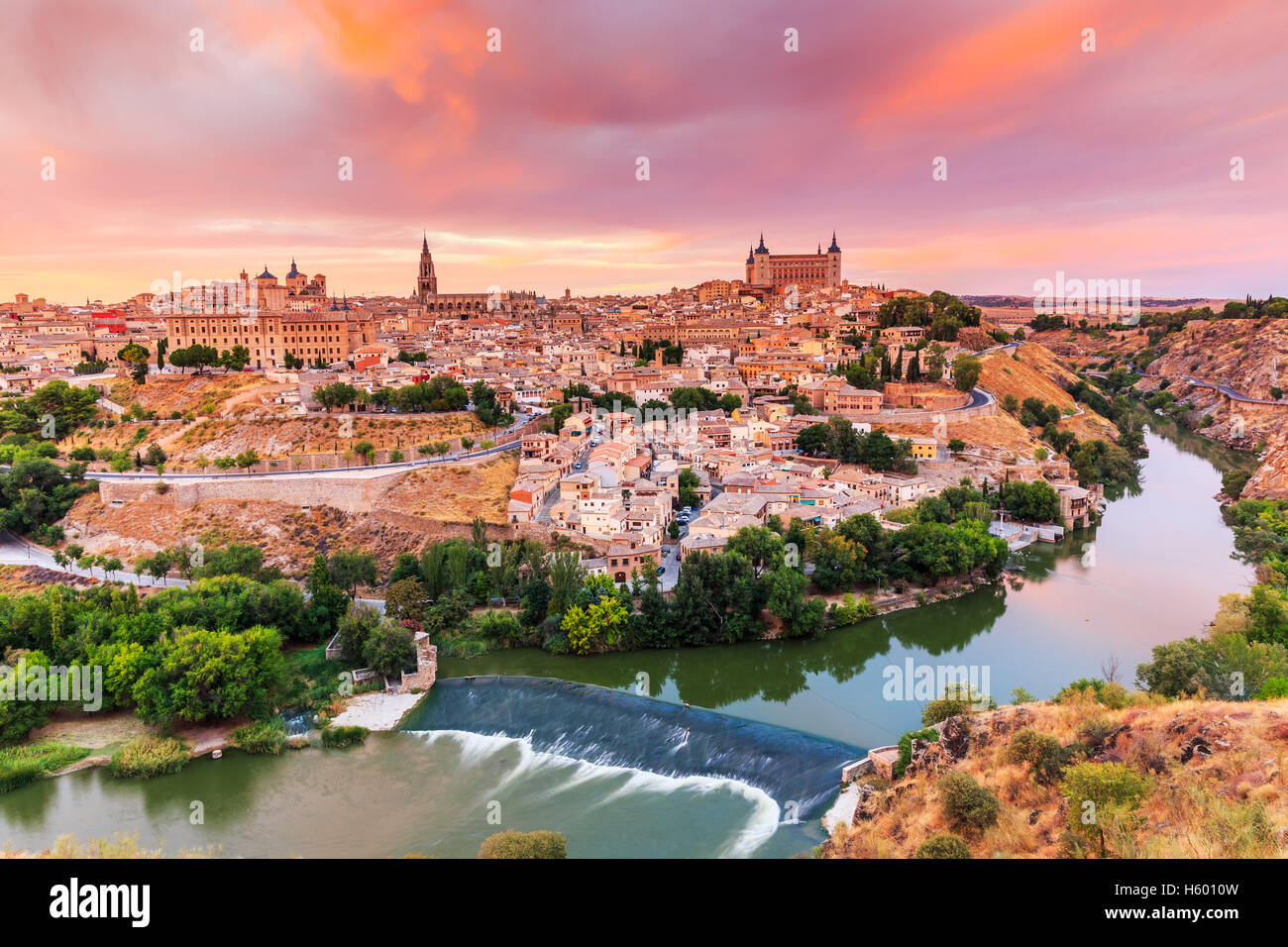 Toledo, Spanien. Stockfoto