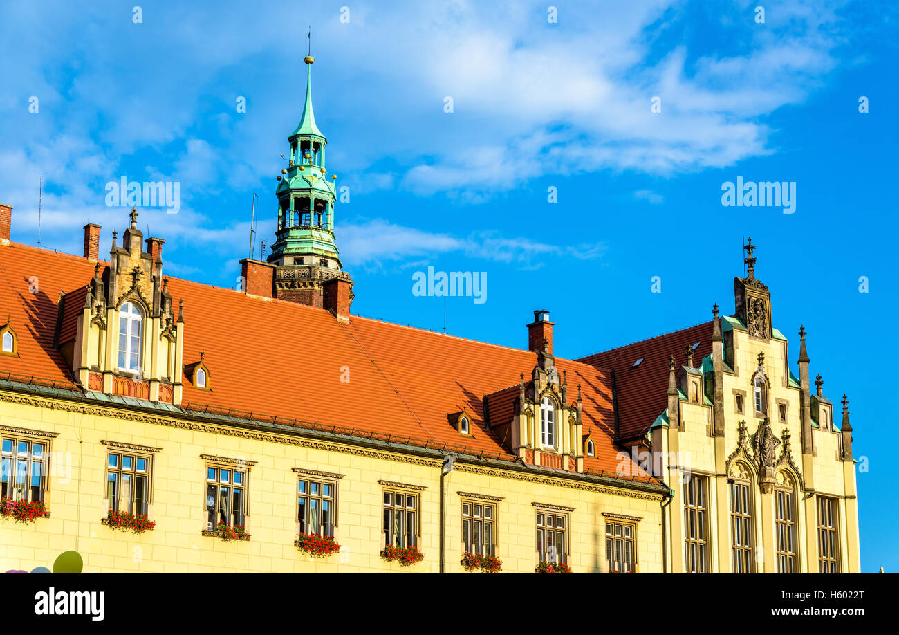 Neues Rathaus in Wroclaw, Polen Stockfoto