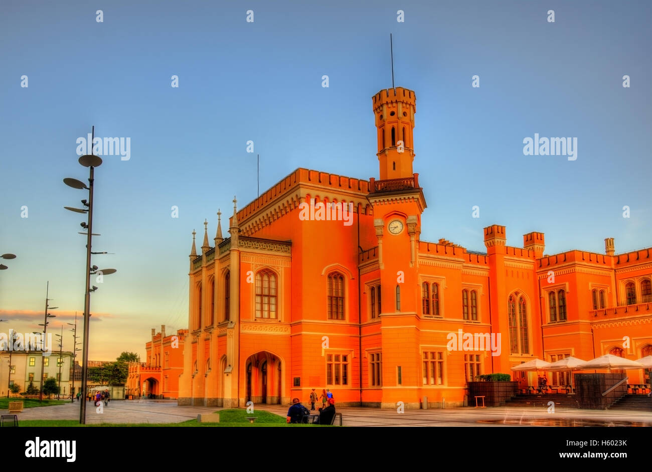 Hauptbahnhof Wroclaw in Polen Stockfoto