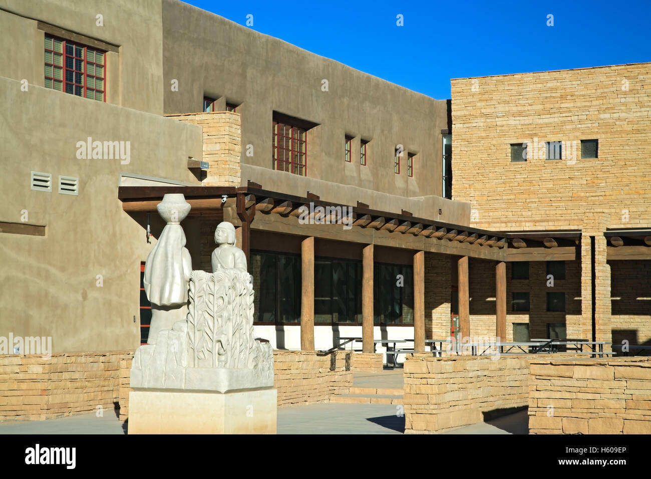 Sky City Kulturzentrum, Acoma Pueblo, New Mexico, USA Stockfoto