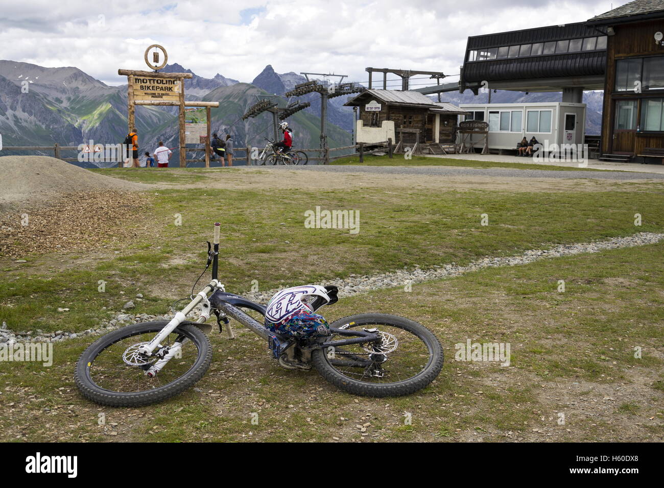 Bikepark Stockfotos und -bilder Kaufen - Alamy