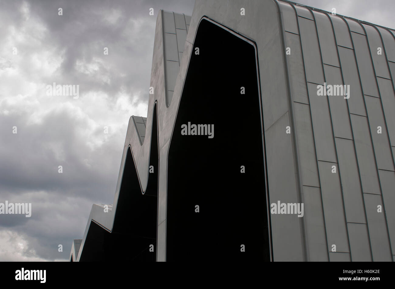 Glasgow Riverside Museum von Zaha Hadid Architekten: Phillip Roberts Stockfoto