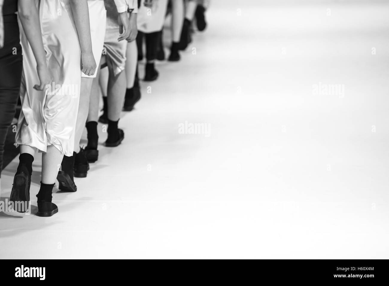 Fashion Show, Catwalk-Event, Modenschau Stockfoto