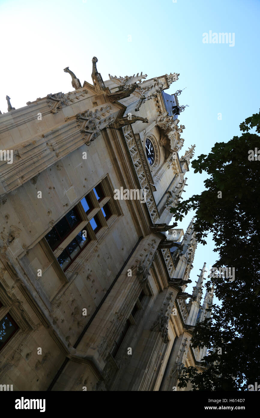 Palais de Justice von Place du Marechal Foch, Rouen, Haute Normandie, Normandie, Frankreich Stockfoto