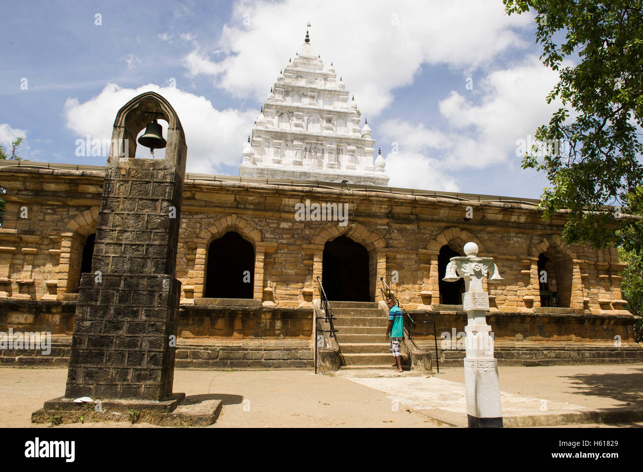 Galmaduwa Gedige Schrein, in der Nähe von Kandy, Sri Lanka Stockfoto