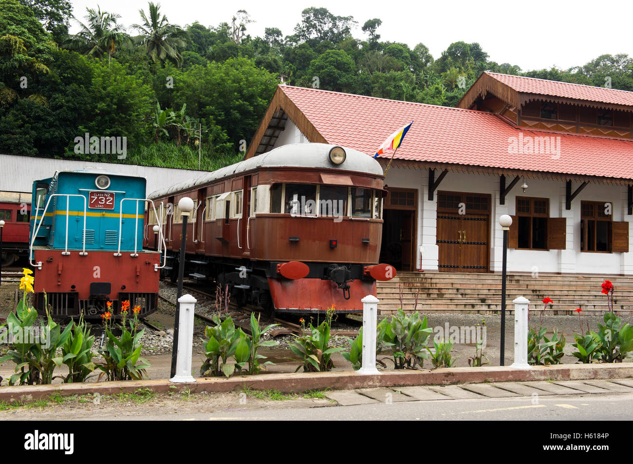 National Railway Museum, Kadugannawa, Sri Lanka Stockfoto