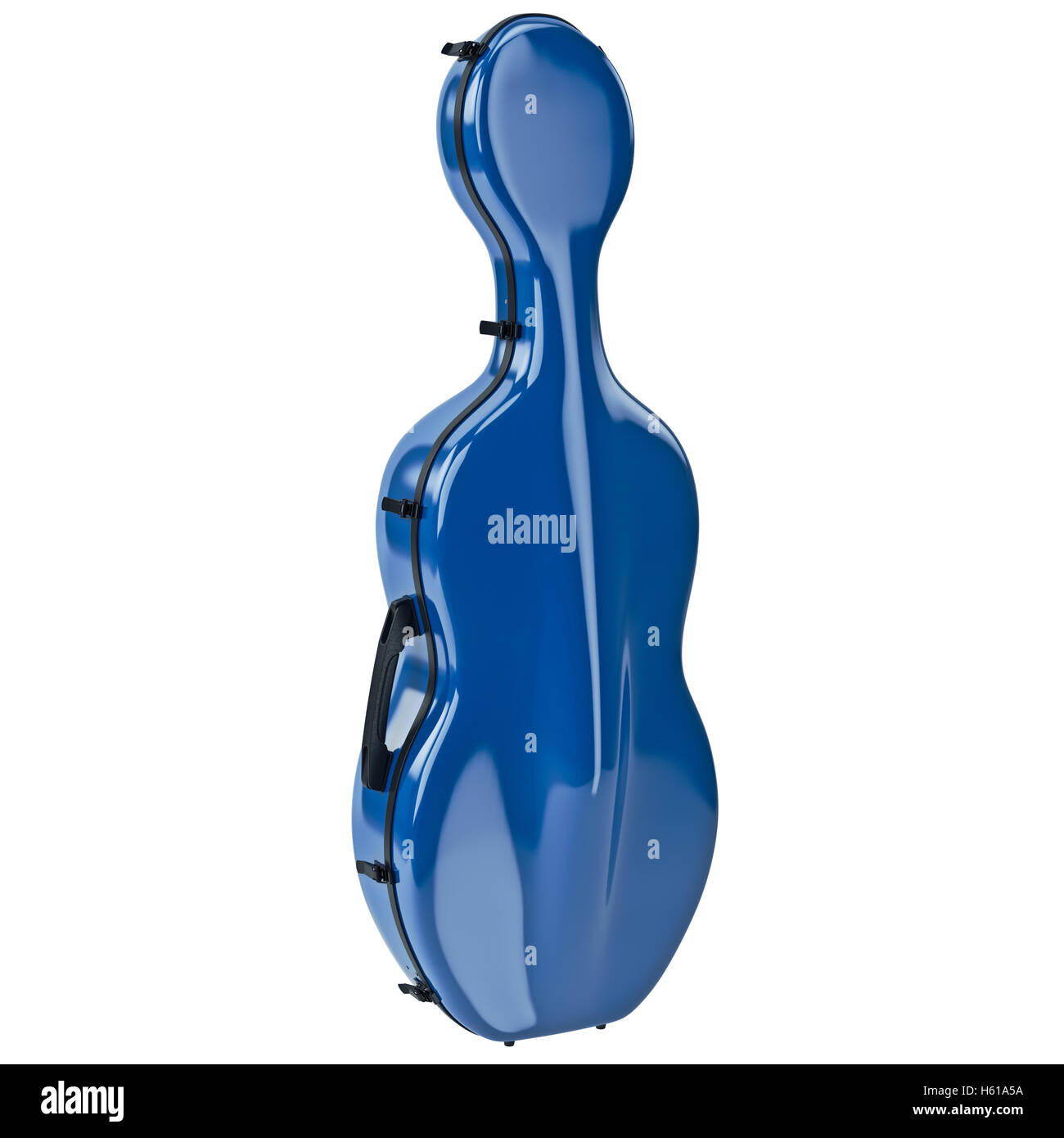 Fall Cello blau Stockfoto