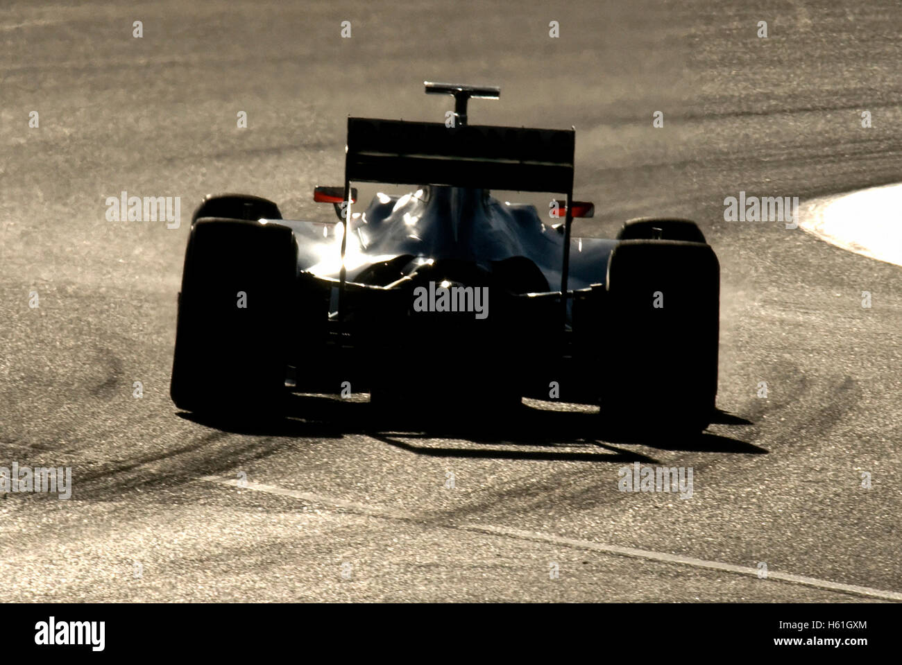 Motorsport, Formel1, Tests auf dem Circuit de Catalunya Rennen verfolgen in Barcelona, Spanien, Europa Stockfoto
