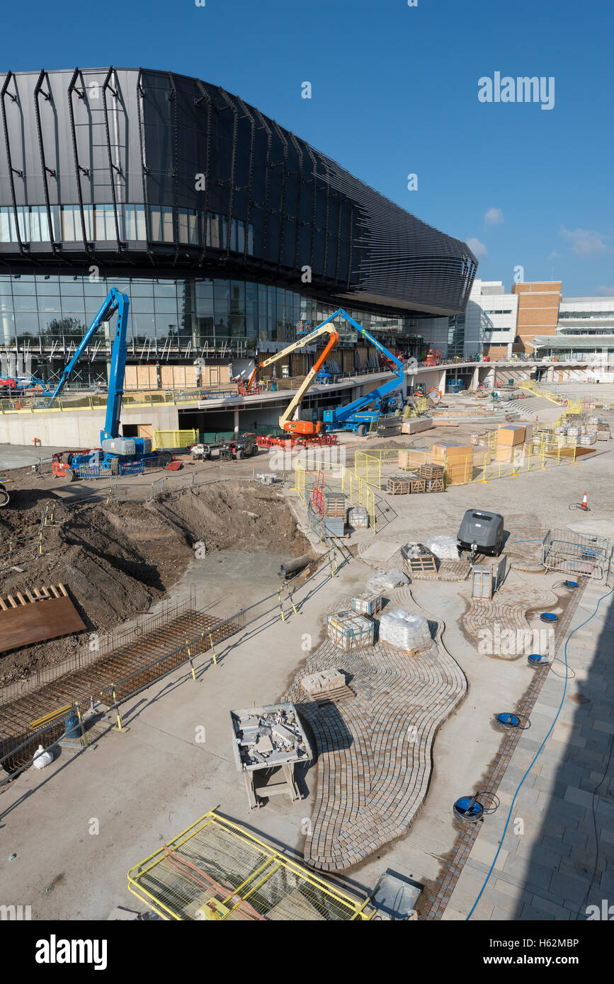 Der Bau der WestQuay Wasserzeichen Entwicklung im Stadtzentrum von Southampton in Hampshire, England, UK 23. Oktober 2016 Stockfoto