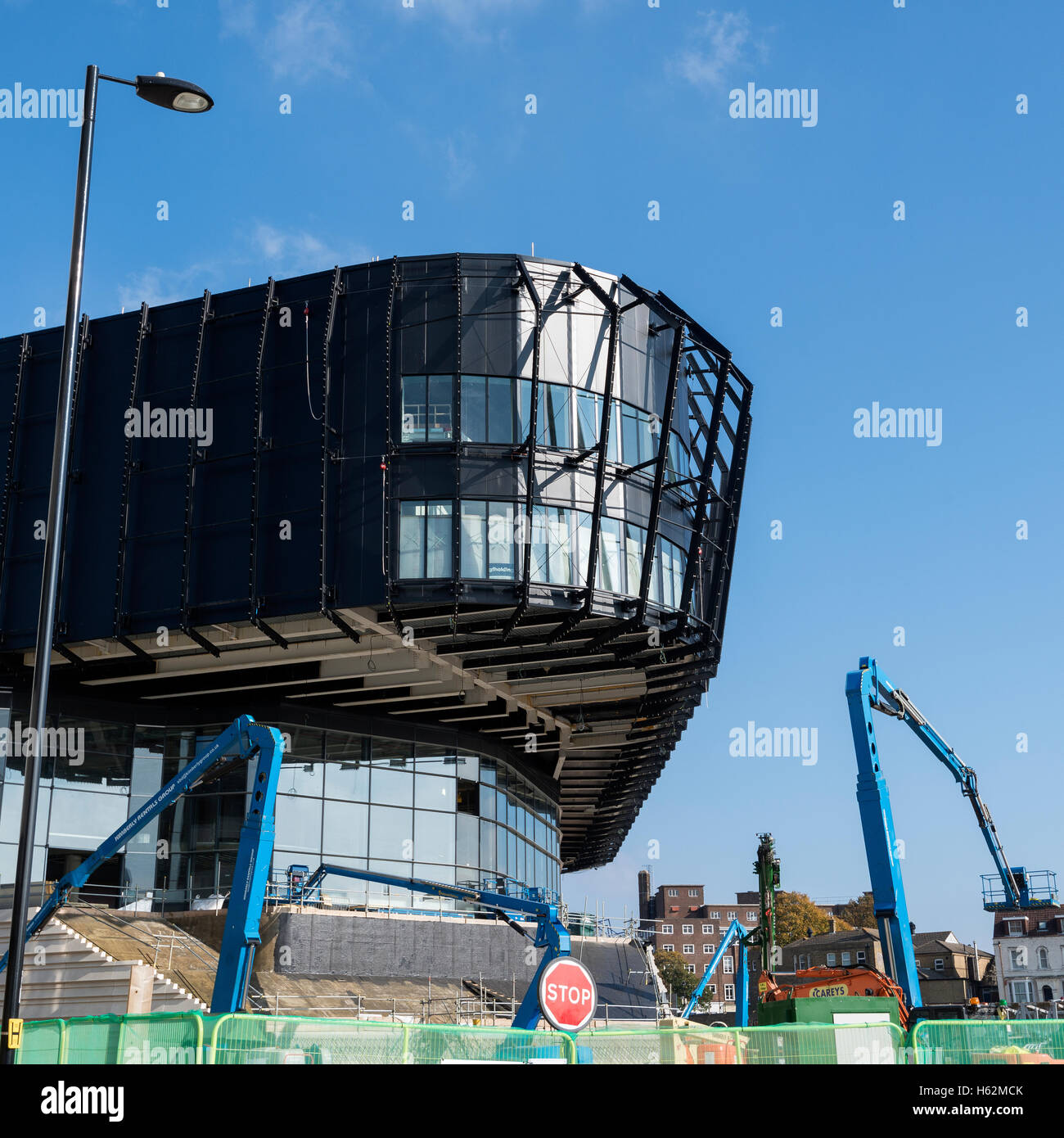 Der Bau der WestQuay Wasserzeichen Entwicklung im Stadtzentrum von Southampton in Hampshire, England, UK 23. Oktober 2016 Stockfoto