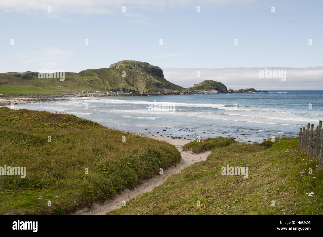 Ervik Strand an einer schönen Agust Tag, Stadlandet, Fjorde im Westen. Stockfoto Ervik Strand an einer schönen Agust Tag, Stadlandet, Fjorde im Westen. Stockfoto
