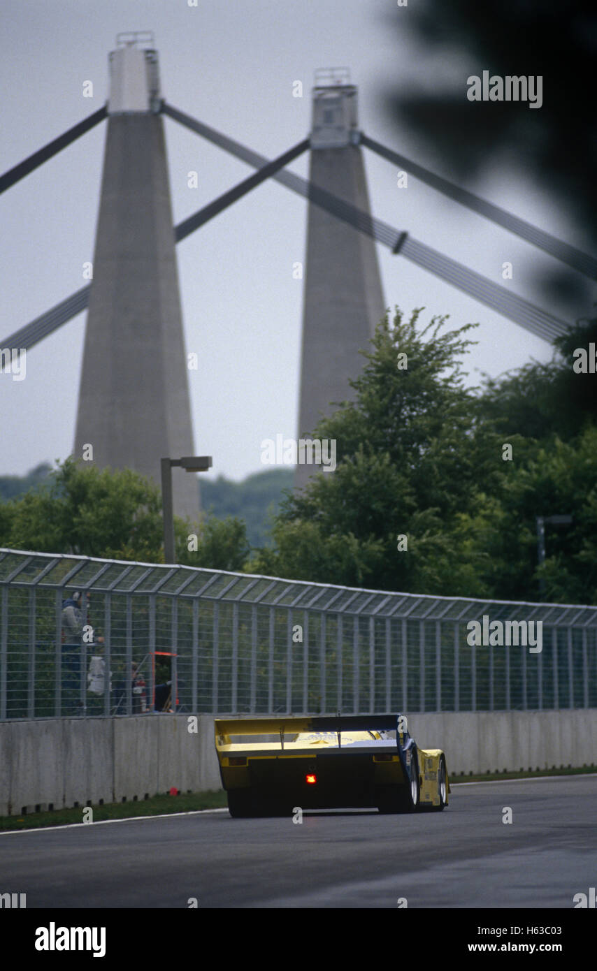 1990 Montreal 480 Km Ile Notre Dame Schaltung World Sports Car Championship Auto Stockfoto