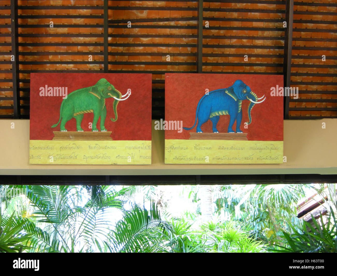 Hotel Decor Stockfoto