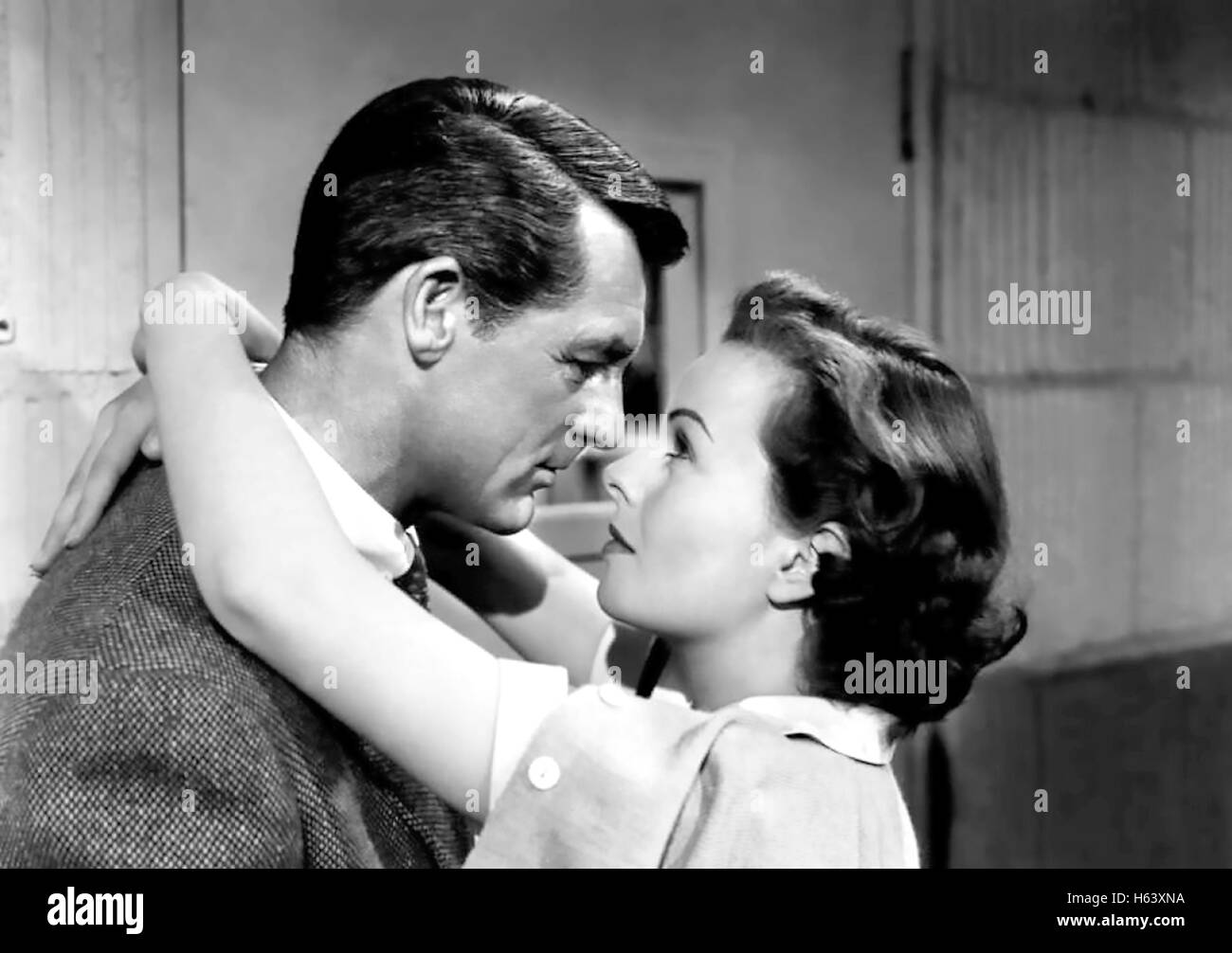 GEREDET wird 1951 20th Century Fox film mit Jeanne Crain und Cary Grant Stockfoto