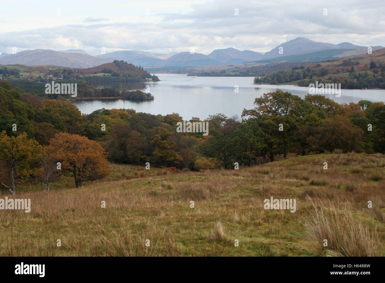 Loch Awe Schottisches Hochland Stockfoto