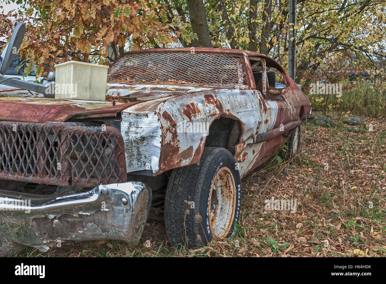 Chevy Camaro Stockcar Stockfoto