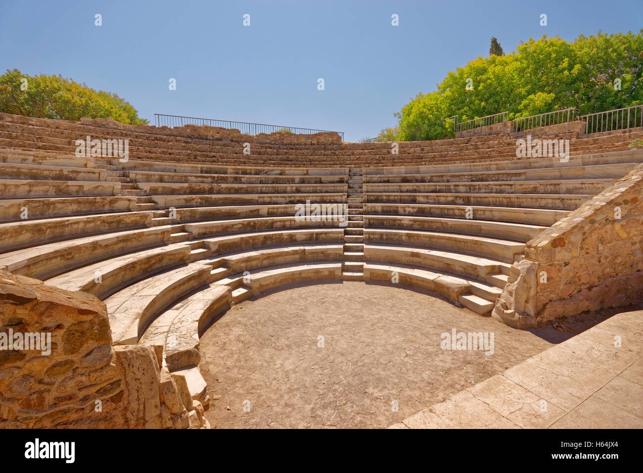 Odeon römischen Amphitheaters in Kos, Kos, Dodekanes Inselgruppe, Ägäis, Griechenland Stockfoto