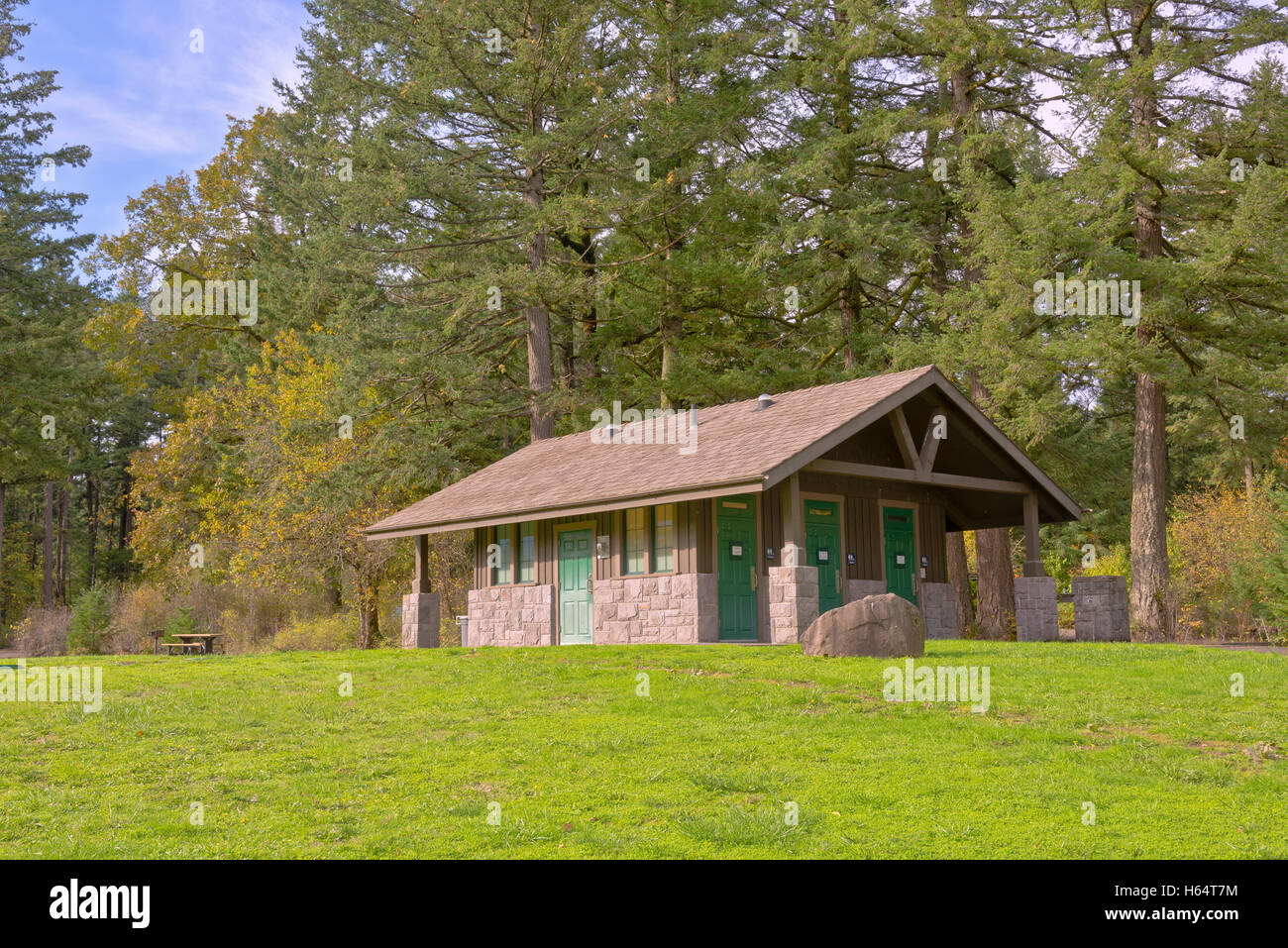 Öffentliche Einrichtung Staatspark Dienstleistungen US-Bundesstaat Washington. Stockfoto