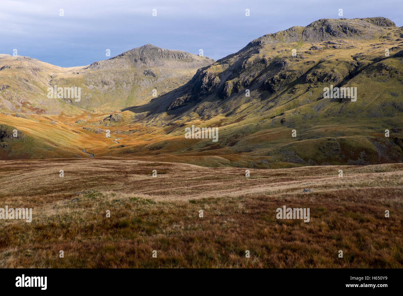 Nordwestgrat im Lake District National Park von Südwesten gesehen Stockfoto