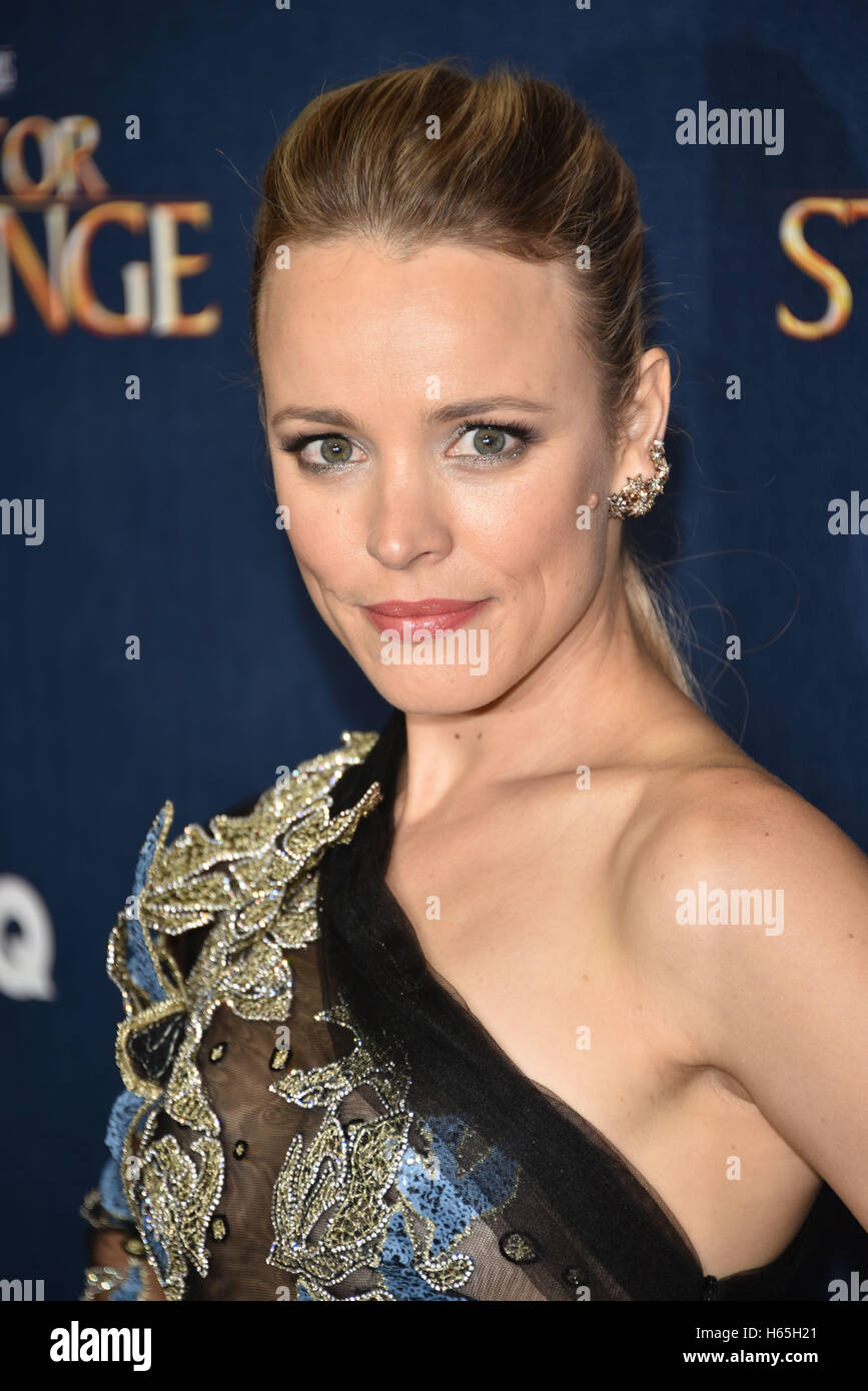 Rachel McAdams "Doctor Strange" Filmvorführung Event Marvel Studios in Partnerschaft mit GQ in der Westminster Abbey, London, England am 24. Oktober 2016. CAP/PL © Phil Loftus/Capital Bilder /MediaPunch *** Nord- und Südamerika nur *** Stockfoto