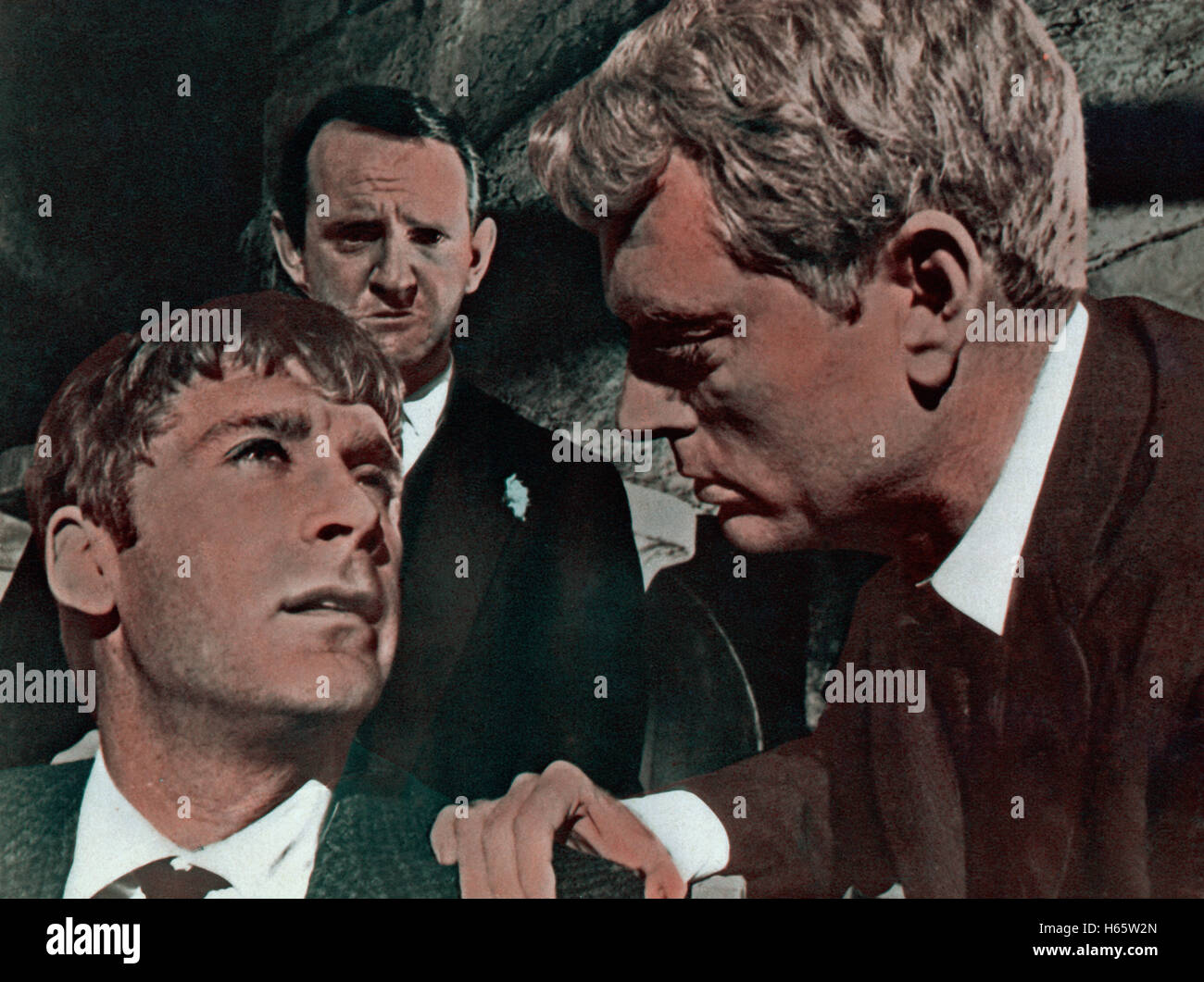 Der Skorpion Briefe, aka: Erpressung Durch Skorpion, Fernsehfilm, USA 1967, Regie: Richard Thorpe, Monia: Alex Cord ("Links") Stockfoto